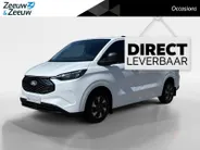Ford E-Transit Custom 320 L1H1 Trend 71 kWh | Uit Voorraad Leverbaar | 344km WLTP Rijbereik | Achteruitrijcamera | Cruise Control | Parkeersensoren voor en achter | Verwarmbare Stoel en bijrijdersbank | Voorruitverwarming | Apple Carplay & Android Auto