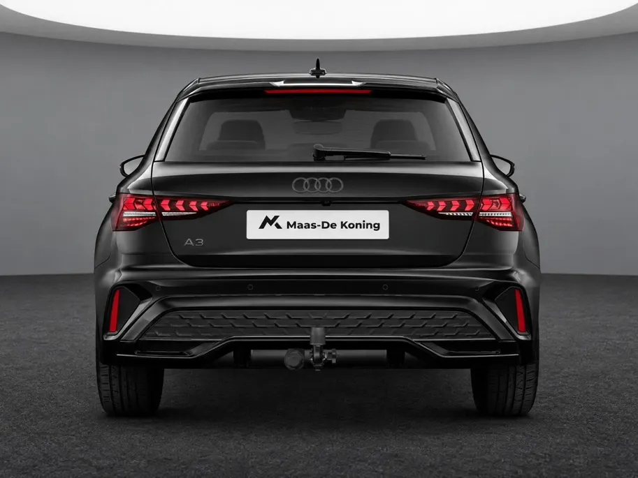 Audi A3 e-hybrid S edition 204 PK · Afneembare trekhaak · Optiekpakket zwart plus · Privacy glas