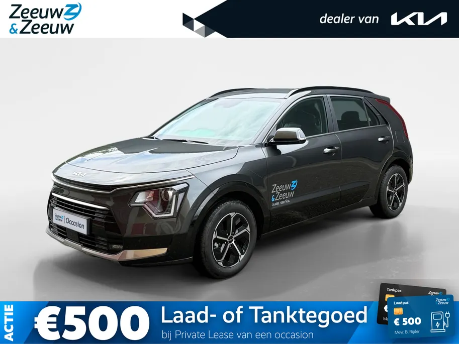 Kia Niro 1.6 GDi Hybrid DynamicLine Navi | Metallic lak | Cruise Control Adaptief | Fabrieksgarantie t/m 3 2033 | Keyless entry | Camera |
