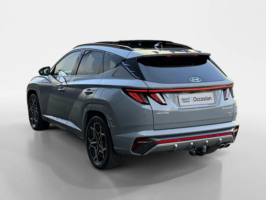 Hyundai Tucson 1.6 T-GDI PHEV N Line Sky 4WD | Pano | Trekhaak | Stoelventilatie/Verwarming | Stuurverwarming | 360 Camera | Keyless | Elektrische klep |