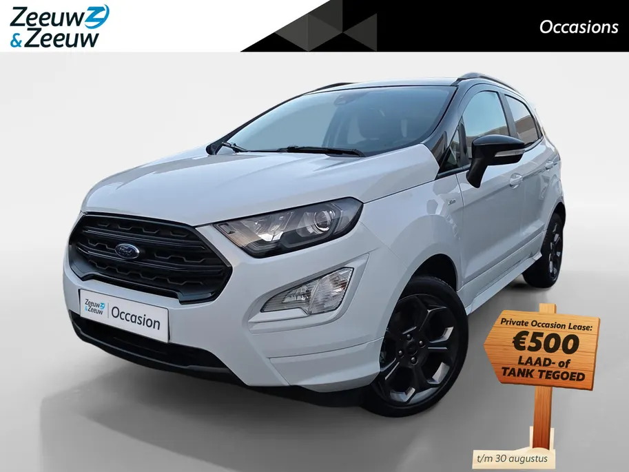 Ford EcoSport 1.0 EcoBoost ST-Line | Two-Tone | Winter Pack | Climate Control | Parkeersensoren | Apple CarPlay / Android Auto |