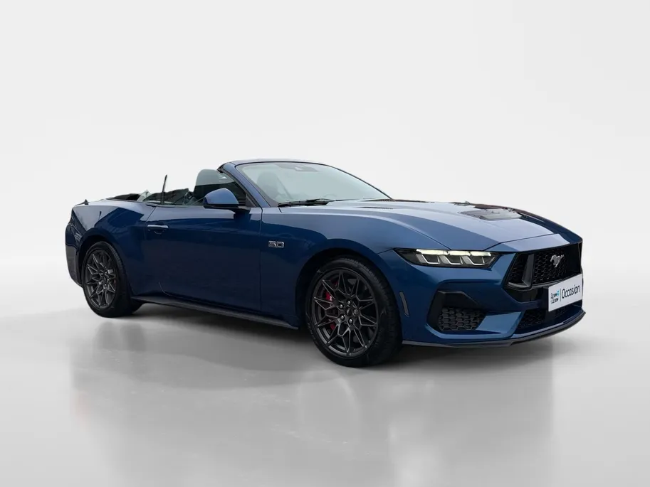 Ford Mustang 5.0 Ti-VCT V8 GT | CABRIOLET | Adaptive Cruise Control | BLIS | Kleppensysteem | Performance Modus |  Achteruitrijcamera | Leder |