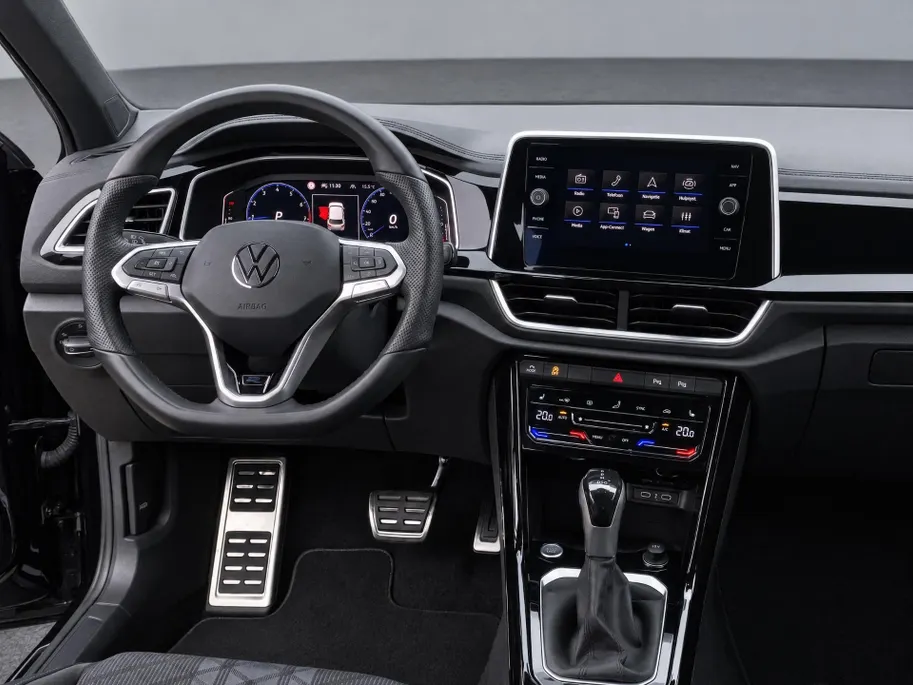 Volkswagen T-Roc 1.5TSI/150PK R-Line · Apple/Android Car Play · Camera + Parkeersensoren · Keyless · Dodehoeksensoren · Stoelverwarming · Garantie t/m 27-03-2027