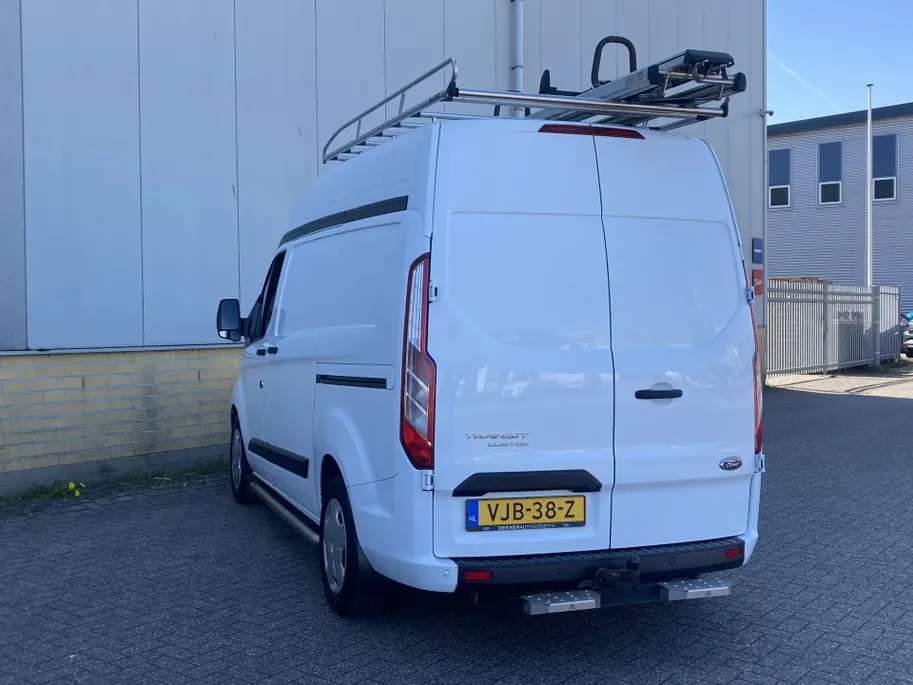 Ford Transit Custom 300 2.0 TDCI L1H2 Trend 130pk Automaat Store Van laadruimteinrichting - Speciale dak Imperiaal - 2x Schuifdeur - Trekhaak -Comfort Laadschot