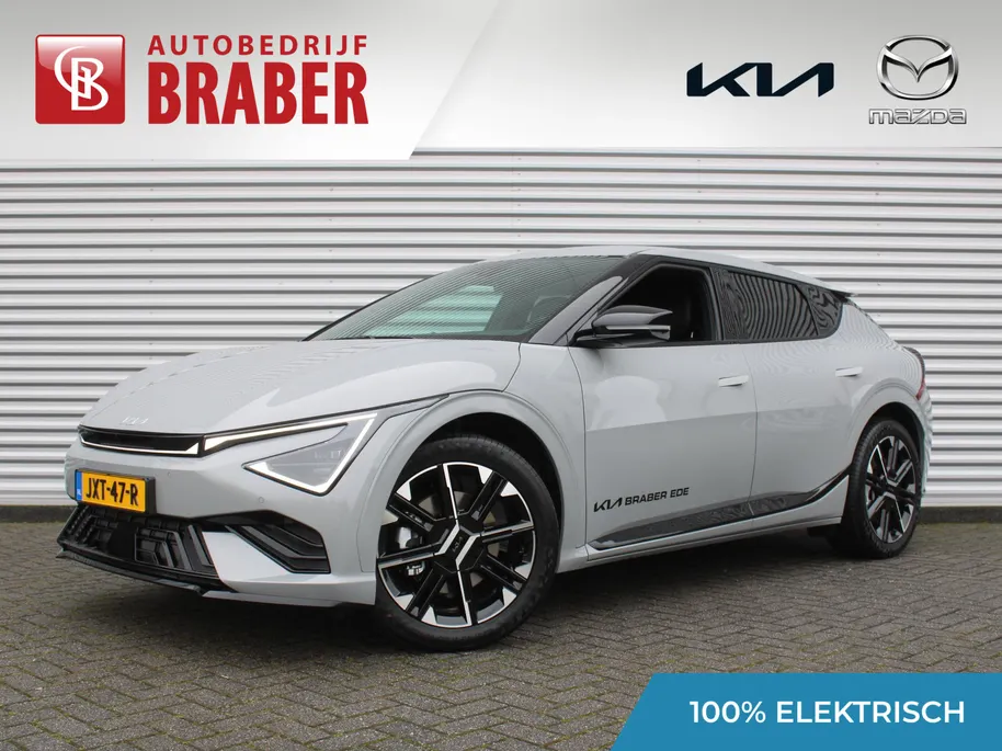 Kia EV6 GT-Line Business Edition 84 kWh | Stuur-/stoelverwarming + ventilatie | Dodehoek detectie | Elek. stoelverstelling + achterklep | Camera | Navi | 20" LM |