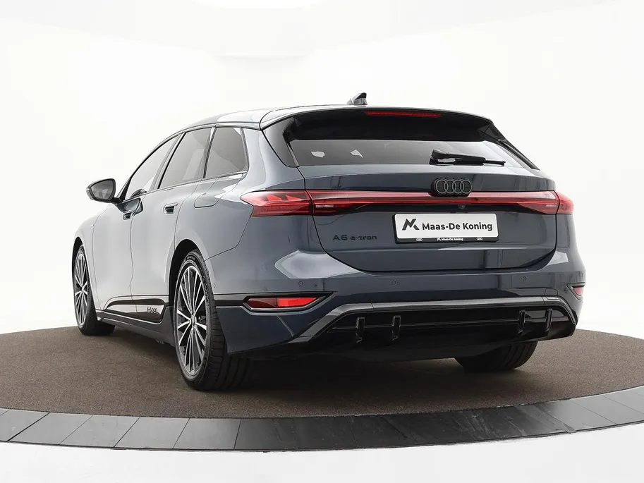 Audi A6 e-tron S edition 83 kWh 286pk · SOH 99,5% · Panoramadak · Luchtvering · Camera · SONOS Sound · Head-Up Display · Elek. Achterklep · Stoelverwarming · Garantie t/m 06-10-2030 of 100.000km