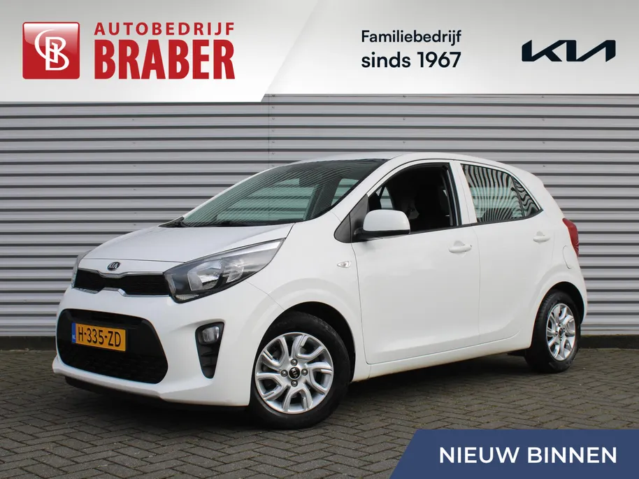 Kia Picanto 1.0 MPi DynamicLine | Camera | Airco | Apple Carplay/Android Auto | Navi | Cruise | 14' LM | Dealer onderhouden |