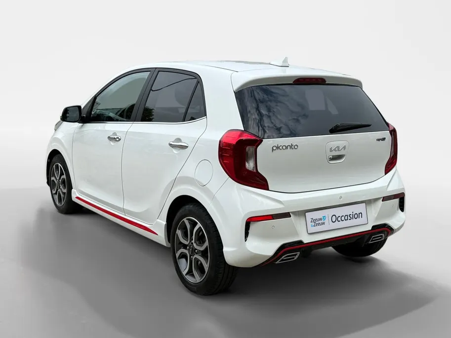 Kia Picanto 1.0 DPi GT-Line DEALER ONDERHOUDEN | RESTERENDE FABRIEKSGARANTIE TM 2032 | CLIMATE CONTROL | NAVIGATIE