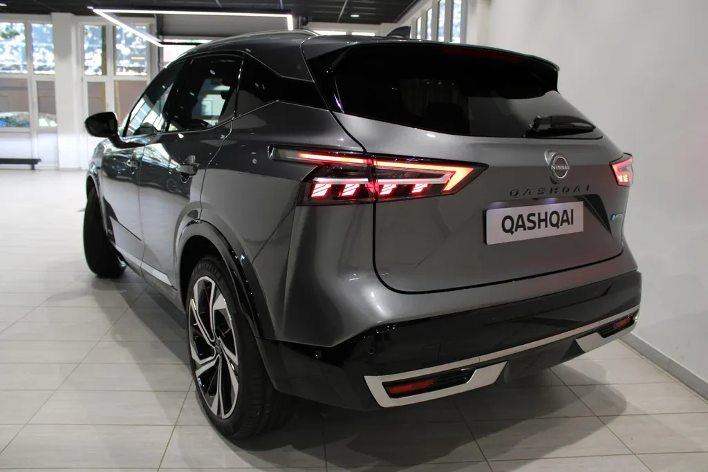 Nissan QASHQAI 1.5 e-Power Tekna Plus |Nieuwe motor|Nappa lederen bekleding|camera 360vieuw|Bose audio|Stoelgeheugen|Electrisch verstelbare voorstoelen|20inch Wielen|Navigatie|Pro-pilot|Uit voorraad leverbaar| |
