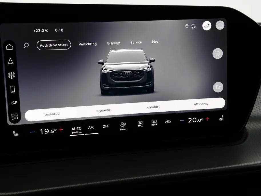 Audi Q3 1.5 200kW e-hybrid S edition 272 PK · MMI Experience pro · Tech plus · 20' LM Velgen