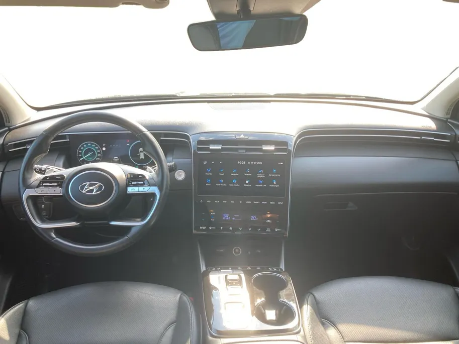 Hyundai Tucson 1.6 T-GDI HEV Premium | 1650kg trekgewicht | Leder | 360 Camera | Navi | Stoelverwarming en koeling