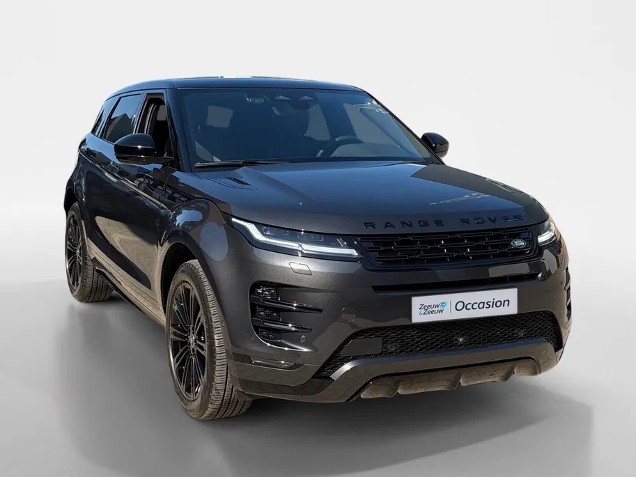 Land Rover Range Rover Evoque 1.5 P270e PHEV AWD SE Dynamic Edition | Black Pack | Keramische coating | Panoramadak | Meridian audio-installatie | Elektrisch verstelbare stoelen incl. geheugenfunctie | 3D camera | Apple/Android Carplay | Elektrisch verstelbare achterklep | Stoelverwar