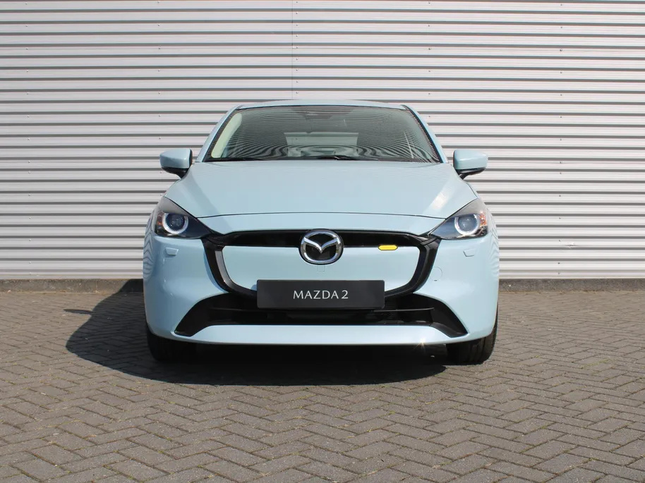 Mazda 2 1.5 e-SkyActiv-G 90PK 6MT Exclusive-Line | Private lease v.a. € 429 p/m | Camera | Dodehoek detectie | Clima | LED | Stoel- / Stuurverwarming |