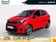 Kia Picanto 1.0 CVVT Design Edition Lederen bekleding | Cruise control | Climate control | Getint glas | 16 incht lichtmetalen velgen | resterende fabrieksgarantie!