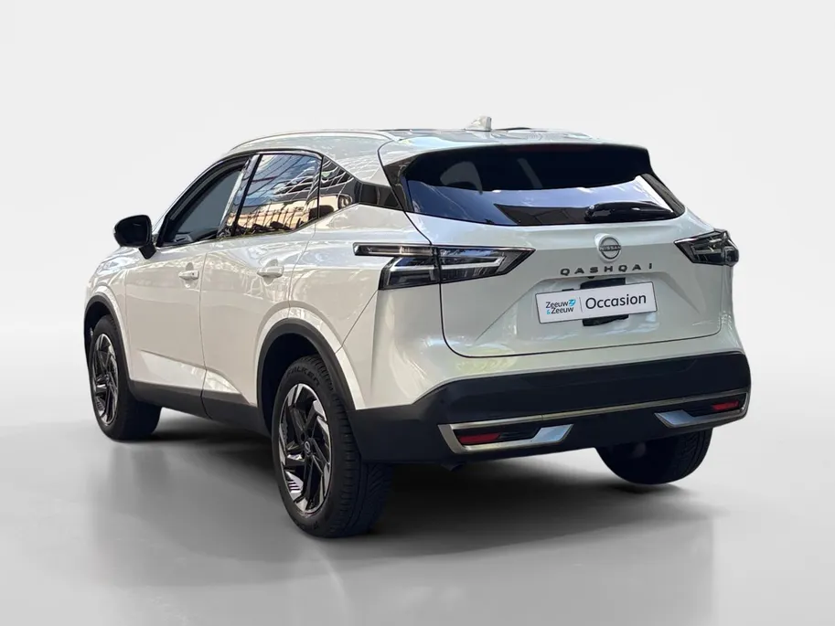 Nissan QASHQAI N-Connecta 158PK AUTOMAAT | Navigatie | Google Built-in | Adaptive Cruise Control | Climate Control | 360 camera | Parkeersensoren rondom | Lichtmetalen velgen | Panorama dak |