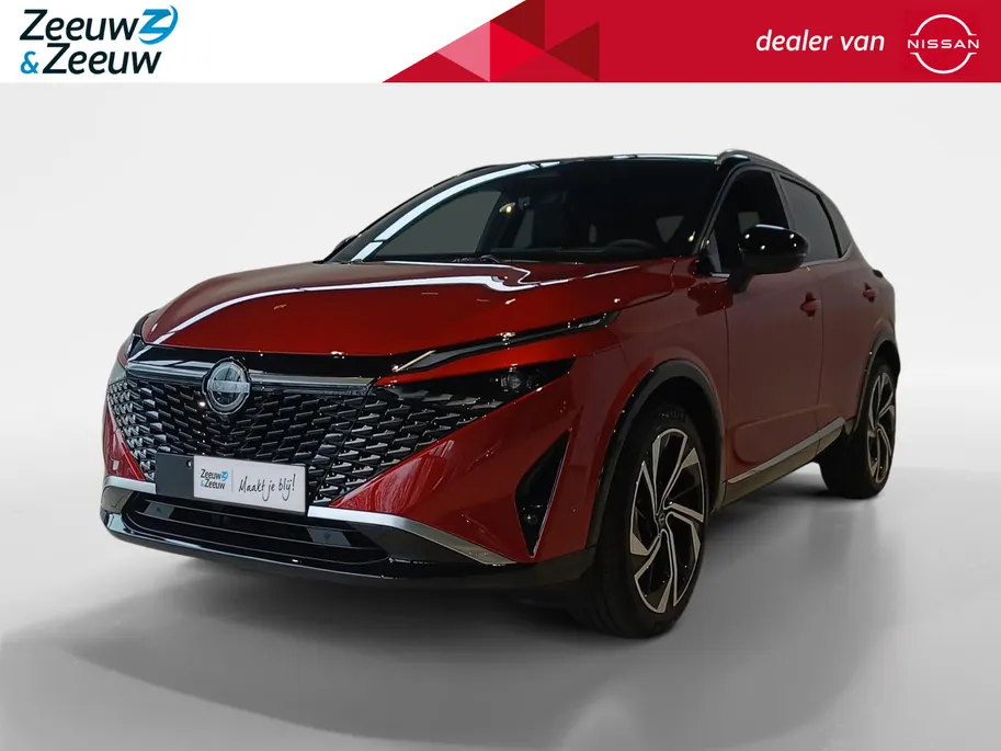 Nissan QASHQAI 1.5 e-Power Tekna Plus *Nappa lederen bekleding*Stoelgeheugen*Stoel-,stuur- en voorruitverwarming*apple carplay& android auto*Google Navigatie*parkeersensoren voor en achter*360grd camera*