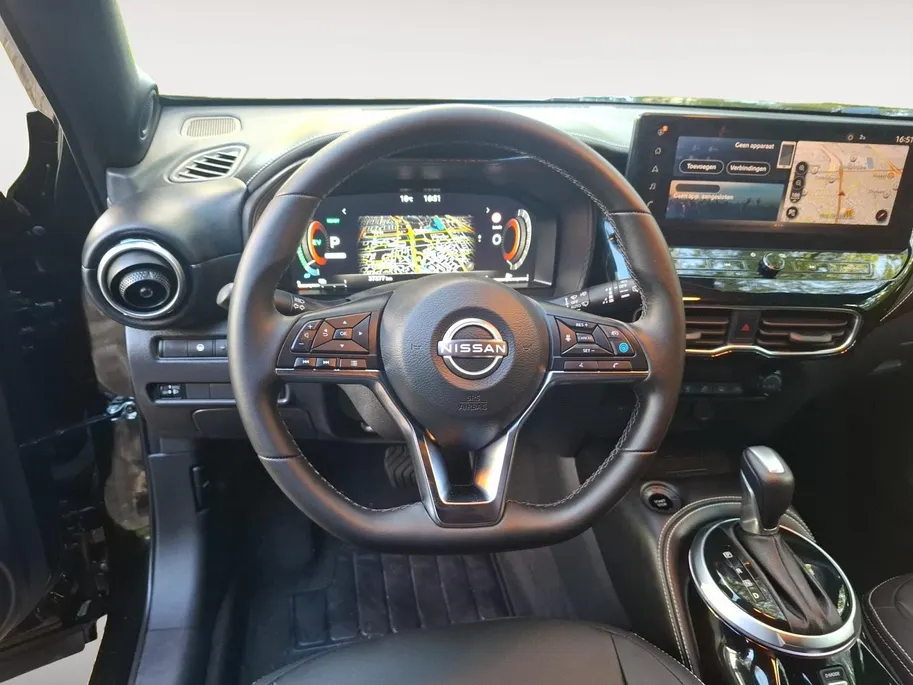 Nissan Juke 1.6 Hybrid Tekna | BOSE | RONDOM CAMERA | BLACK ON BLACK | CARPLAY |