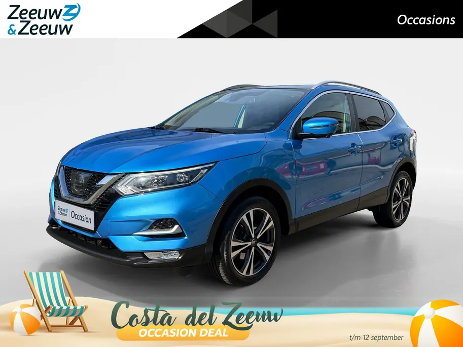 Nissan QASHQAI 1.2 N-Connecta | Rondom camera | Navigatie | Pano dak | Climate | Cruise |