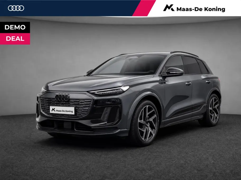 Audi Q6 e-tron S edition performance 100 kWh 306 PK · Tech pro · Glazen panoramadak · Trekhaak elek. wegklapbaar · Optiekpakket zwart