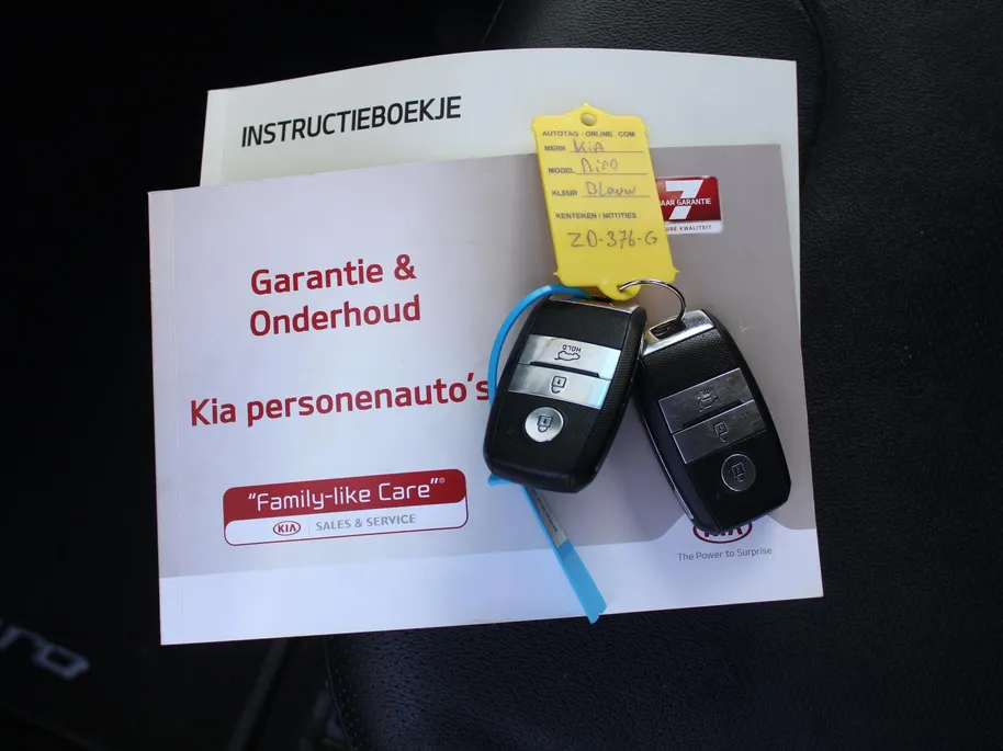 Kia Niro 1.6 GDi Hybrid DynamicPlusLine | Stuur-/stoelverwarming | Camera | Leer | Navi | Clima | Cruise adapt. | Keyless | 16' LM |