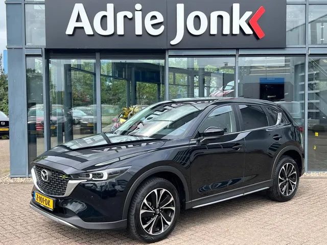 Mazda CX-5 2.0 e-SkyActiv-G M Hybrid 165 Newground AUTOMAAT | TREKHAAK | 360gr. CAMERA | NAVIGATIE | APPLE + ANDROID | HEAD-UP DISPLAY | 19'LM VELGEN | EL.A. KLEP |