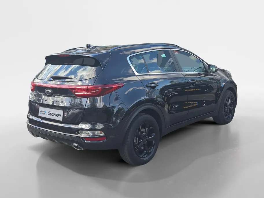 Kia Sportage 1.6 T-GDI Black Edition | Airco | Navi | Camera | Leder | Stoelverwarming | Stuurverwarming |