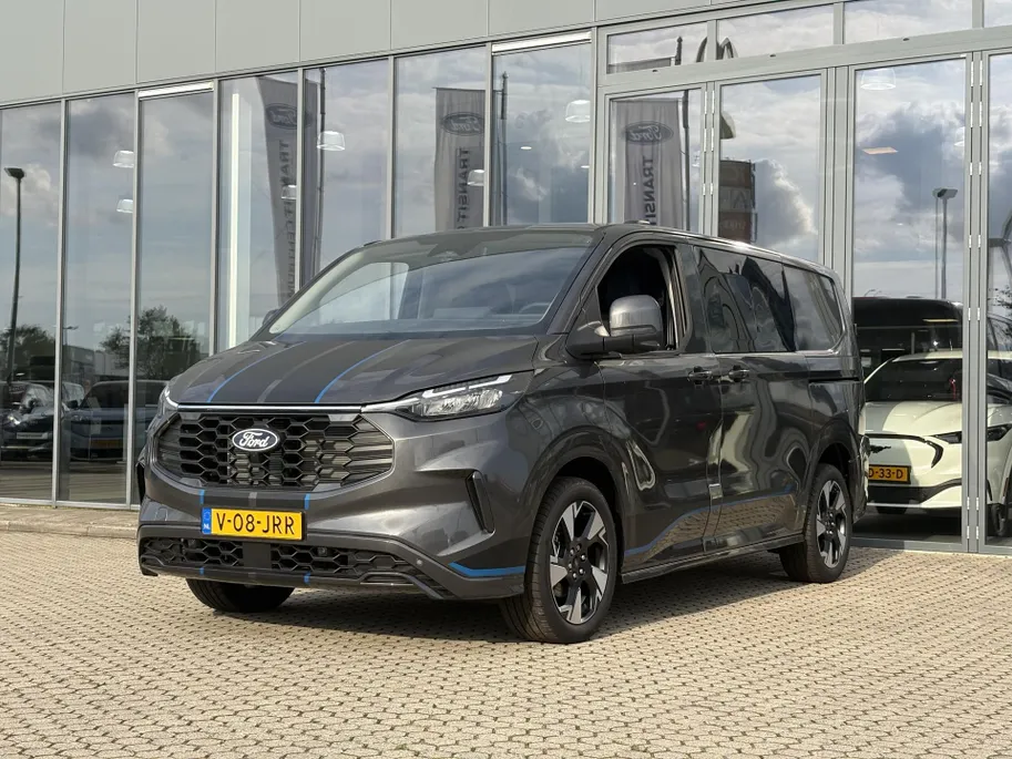 Ford Transit Custom 320 2.0 TDCI L1H1 Sport DC AWD | trekhaak | dubbele elektrische schuifdeuren | 360 camera