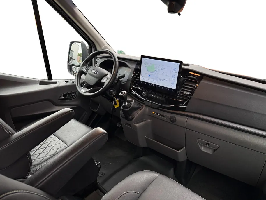 Ford Transit 350 2.0 TDCI L3H2 DC Trend | Dubbele Cabine | Driver Assistance Pack | Winter Pack | Wandbetimmering Hout & Laadvloer Hout |