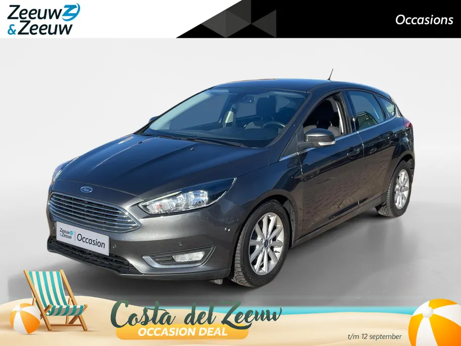 Ford Focus 1.5 Titanium *Automaat*Navi+Camera*Climate Control*Winter Pack*LM.Velgen*Zeer nette auto!