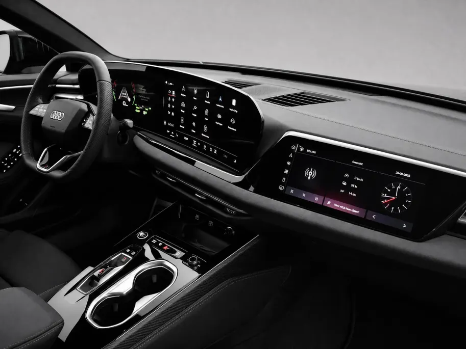 Audi A6 Limousine 2.0 e-hybrid quattro S edition 299 PK · Tech plus · 21' LM Velgen · Exterieurpakket zwart · Bekleding Leder/Alcantara · MEGA Sale