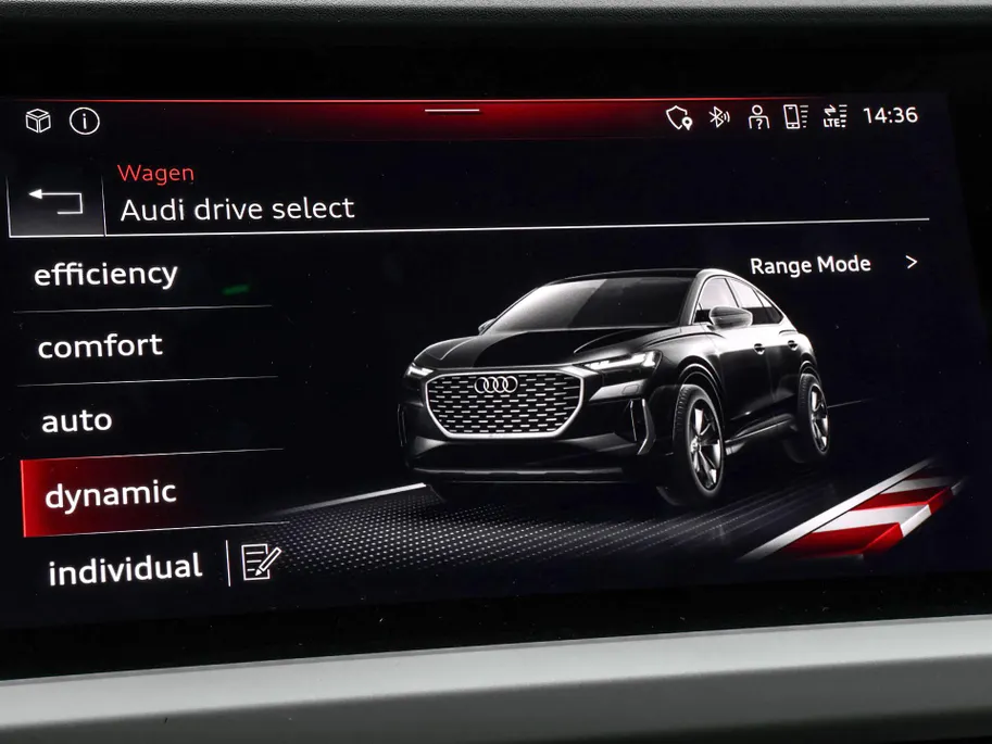 Audi Q4 Sportback e-tron 35 Edition 55 kWh 170pk · SOH 92,4% · Navigatie · Apple/Android Car Play · P-Sensoren · Elek. Achterklep · 18'' Inch ·