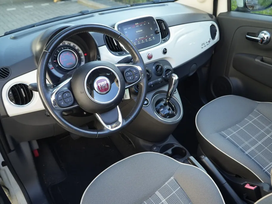 Fiat 500C TwinAir Turbo 80 PK Lounge | Automaat | Cruise | Airco | 16'