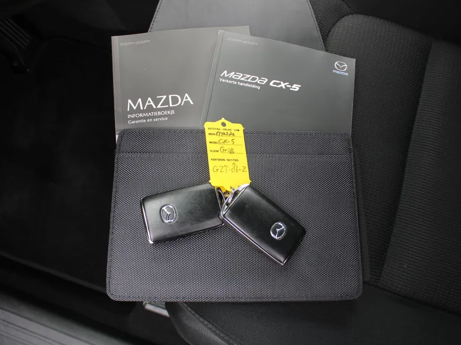 Mazda CX-5 2.0 e-SkyActiv-G AT M Hybrid 165PK Centre-Line C+C | Trekhaak | LED | Navi | Clima | Camera | Dodehoek detectie | Stoel-/stuurverwarming | PDC | 17' LM |