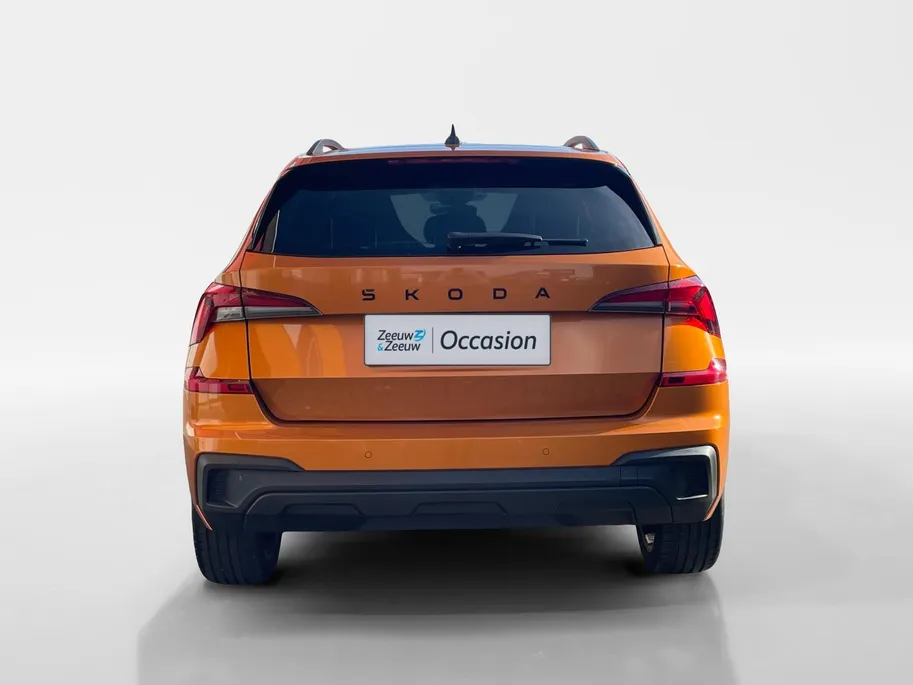Škoda Kamiq 1.5 TSI Sport Business 150PK AUTOMAAT |Stoelverwarming| Climate control| Cruise Control| Parkeersensoren v+a| Achteruitrijcamera| Sportstoelen| Digitaal dashboard| Super strakke auto!