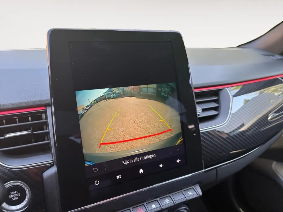 Renault Arkana 1.3 mild hybrid 160 R.S. line Apple Carplay/Android Auto , stoel en stuurverwarming , leder , lm velgen , navi , camera , cruise , tel .