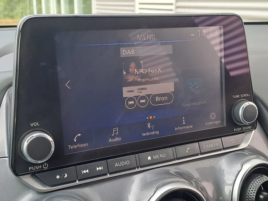 Nissan Juke 1.6 Hybrid N-Connecta | Apple Carplay/Android Auto | Automaat | Hybride | Camera | Cruise | DAB | airco automatisch