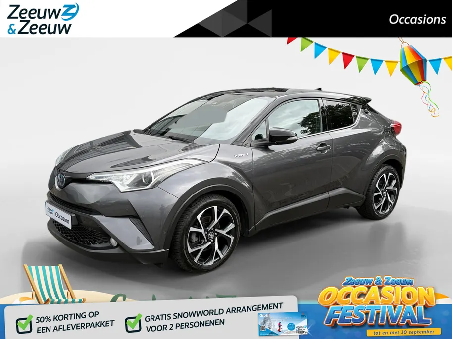 Toyota C-HR 1.8 Hybrid Bi-Tone LM VELGEN | LEDER BEKLEDING | STOELVERWARMING | CLIMA | NAVI