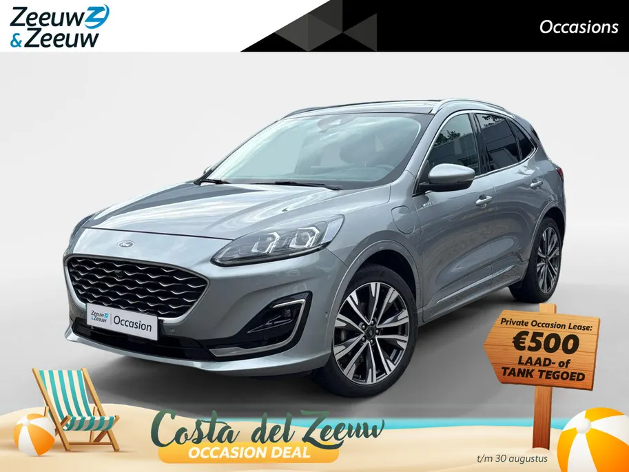 Ford Kuga 2.5 PHEV Vignale | Elektr. Panoramadak | Elektr. Trekhaak | Winterpack | Adapt. Cruise Control | HUD | 20' inch velgen |