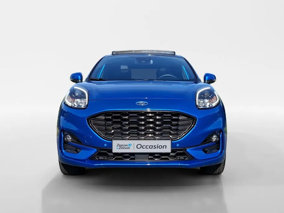 Ford Puma 1.0 EcoBoost Hybrid ST-Line X | NL-Auto | 1e Eigenaar | Panoramadak | Winterpack | Driver assistancepack | Afn. Trekhaak |  B&O Audio | Adaptive Cruisecontrol | Dodehoekdetectie | Climate Control | 18' Lichtmetaal | Dealer onderhouden! |