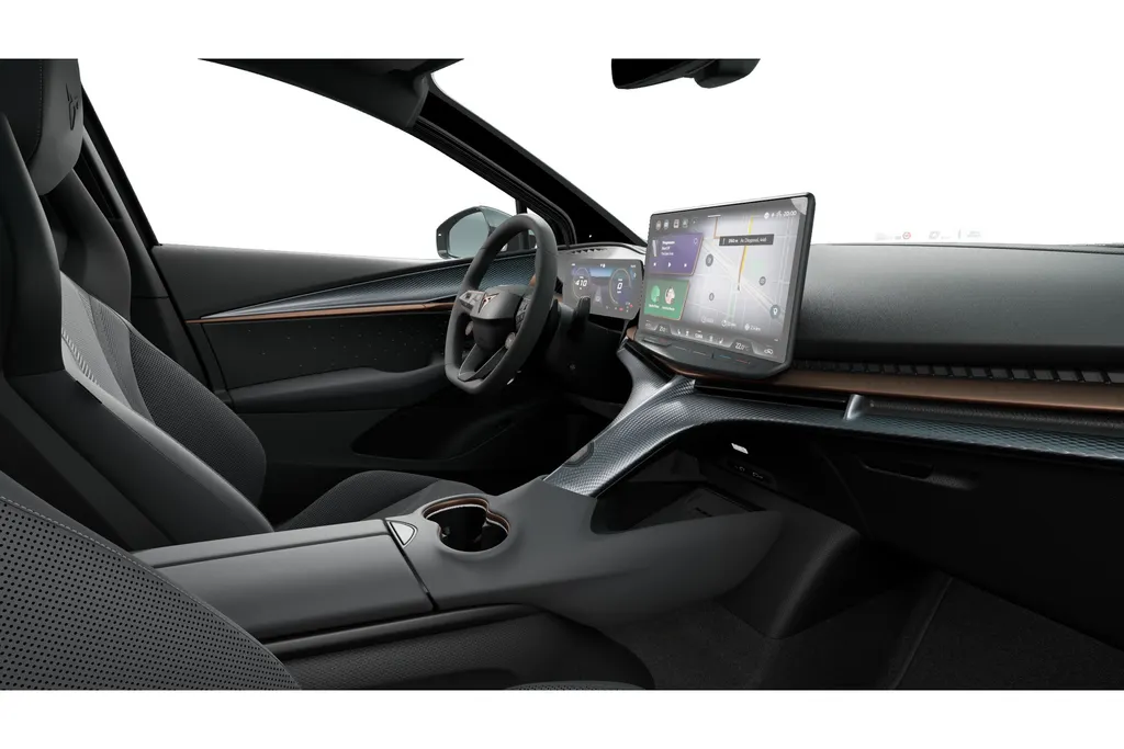 CUPRA Tavascan VZ Extreme | CUP-kuipstoelen vóór, Nappa leder Enceladus Grey | Digitaal instrumentenpaneel (Virtual Cockpit) | Draadloze Apple CarPlay™, Android Auto™