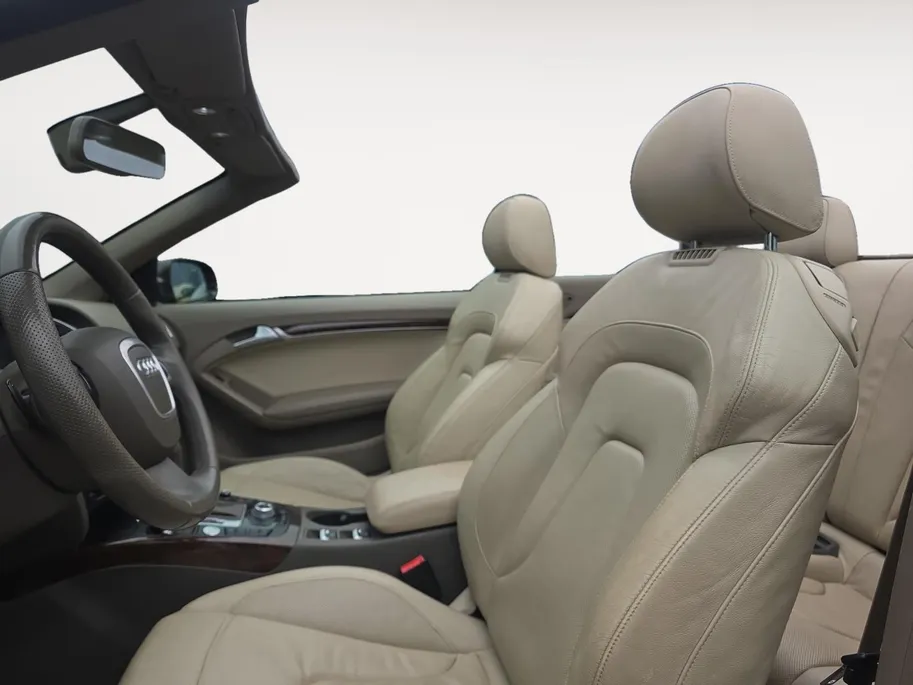 Audi A5 Cabriolet 3.2 FSI quattro Pro Line S | Elektr. lederen stoelen | Navigatie | Parkeersensoren | Stoelventilatie | Elektr. bedienbare ramen | 12 maanden garantie
