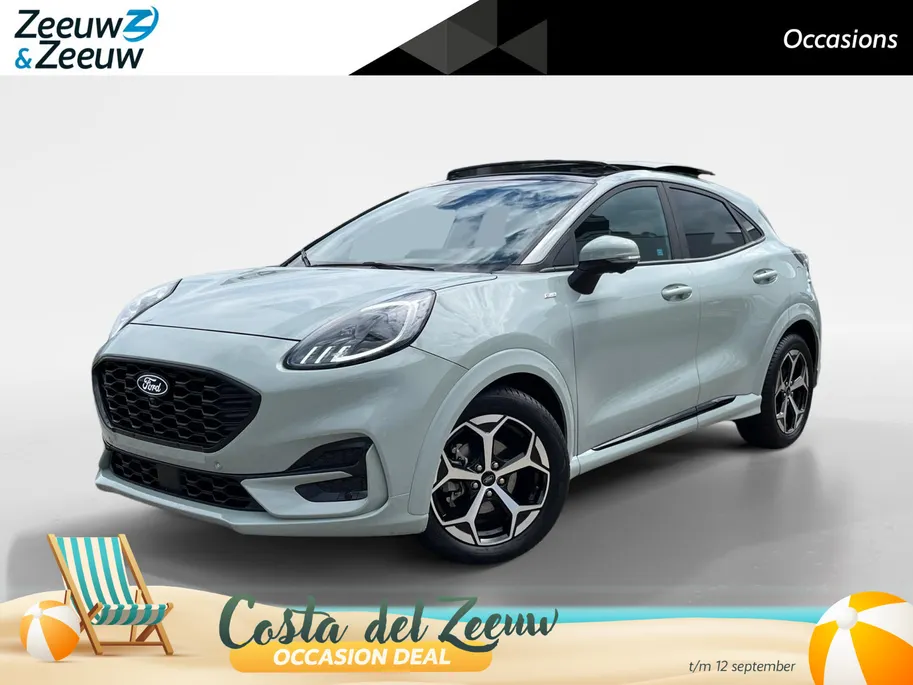 Ford Puma ST-line |Dodehoek detectie| Schuif/Kantel Dak| Winterpack| camera| 12 maanden Garantie|