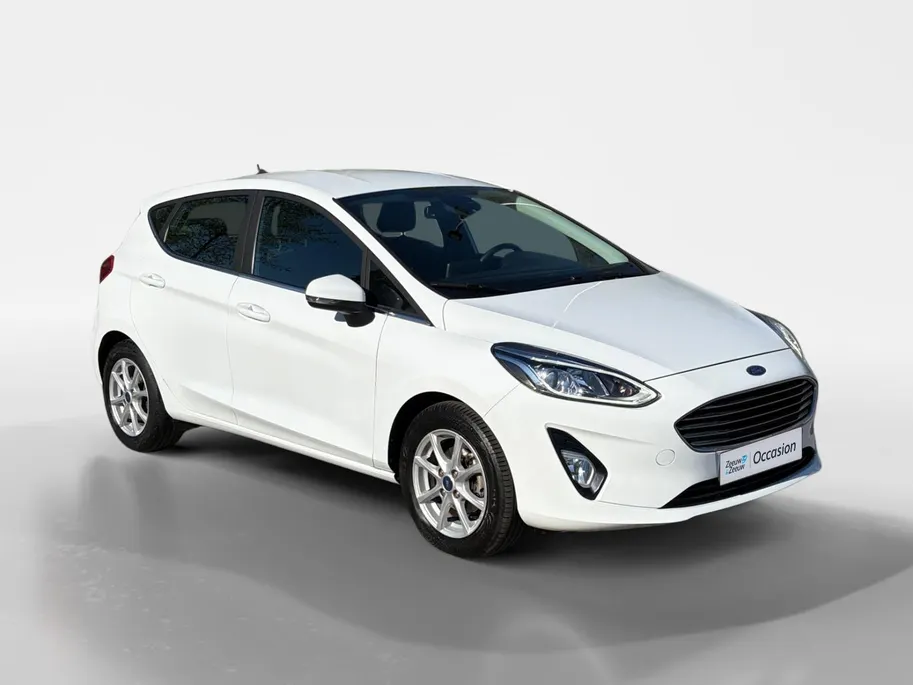 Ford Fiesta 1.0 EcoBoost Titanium | 1e Eigenaar | NL-Auto | Trekhaak | Climate Control | Parkeersensoren | Cruise Control | Lichtmetalen velgen |