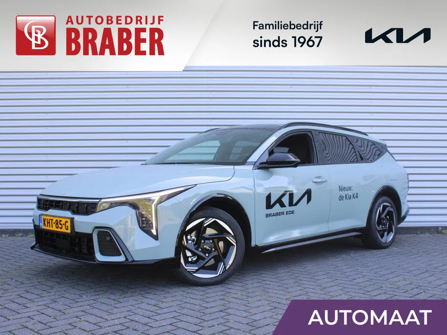 Kia K4 Sportswagon 1.0 T-GDi MHEV GT-Line Launch Edition (pano) | Stuur-/stoelverwarming | Camera | LED | 17' LM | Elek. stoel | Draadloze telefoonlader |