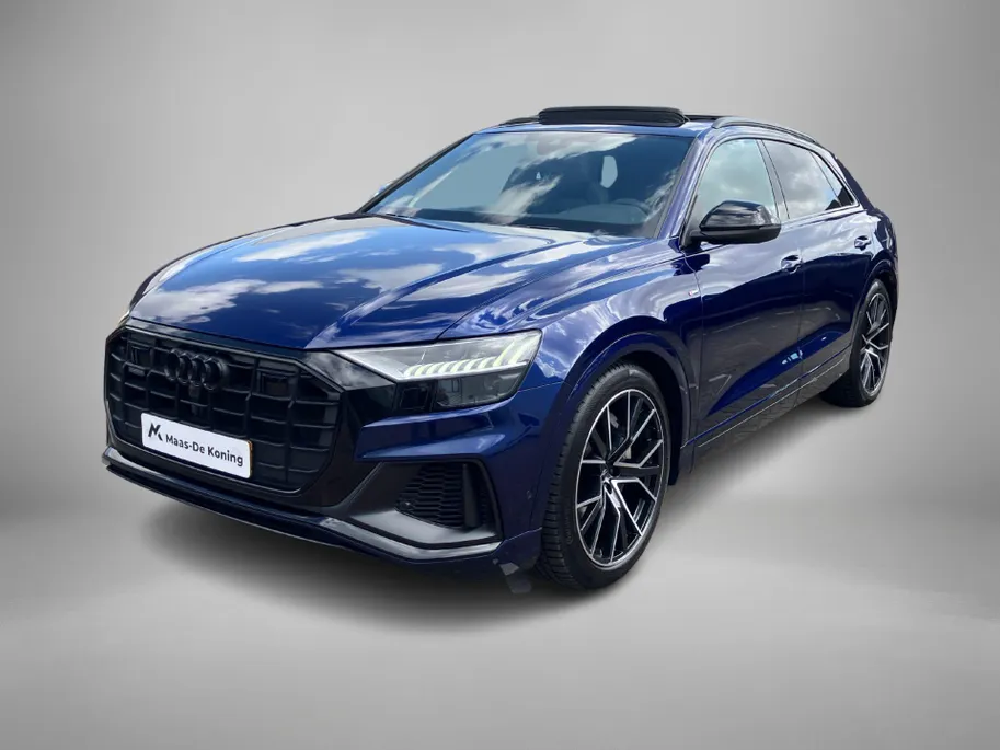 Audi Q8 55 TFSIe 280kW/381PK quattro Pro Line S · Panoramadak · Leder · 360°Camera + Parkeersensoren · Trekhaak ·