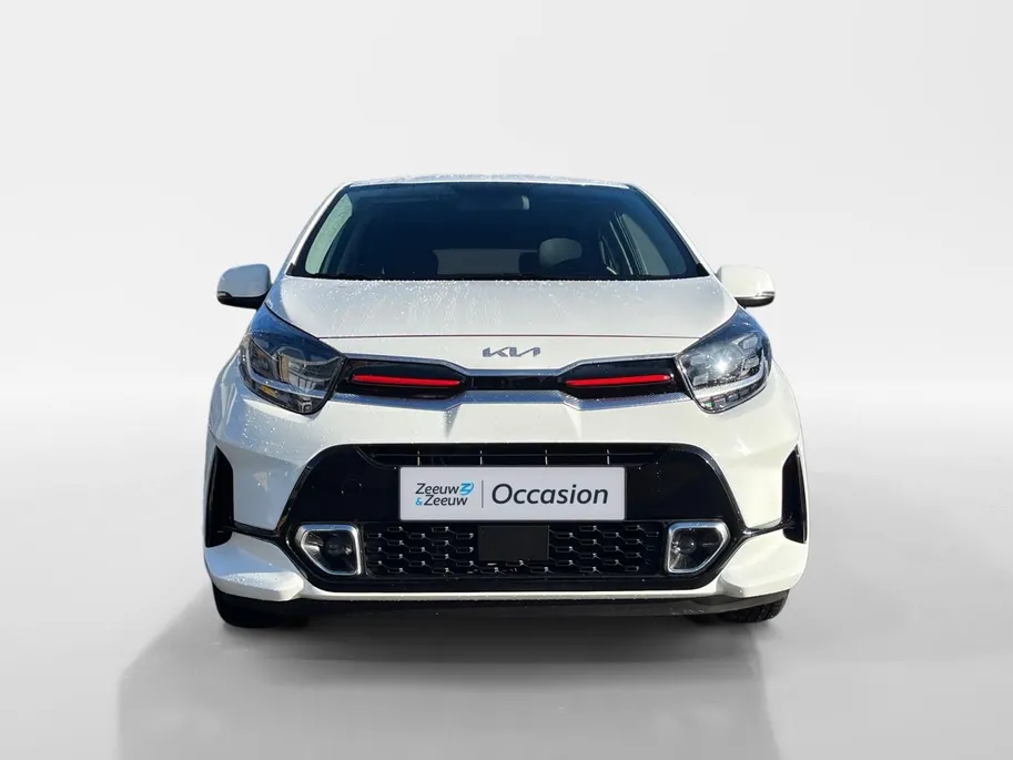 Kia Picanto 1.0 DPi GT-Line | Keyless entry | Climate control | Cruise control | LM-Velgen | Navigatie | Leren bekleding