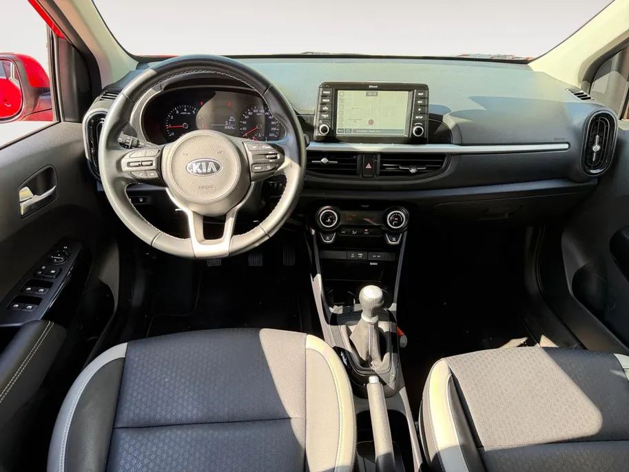 Kia Picanto 1.0 CVVT Design Edition Lederen bekleding | Cruise control | Climate control | Getint glas | 16 incht lichtmetalen velgen | resterende fabrieksgarantie!