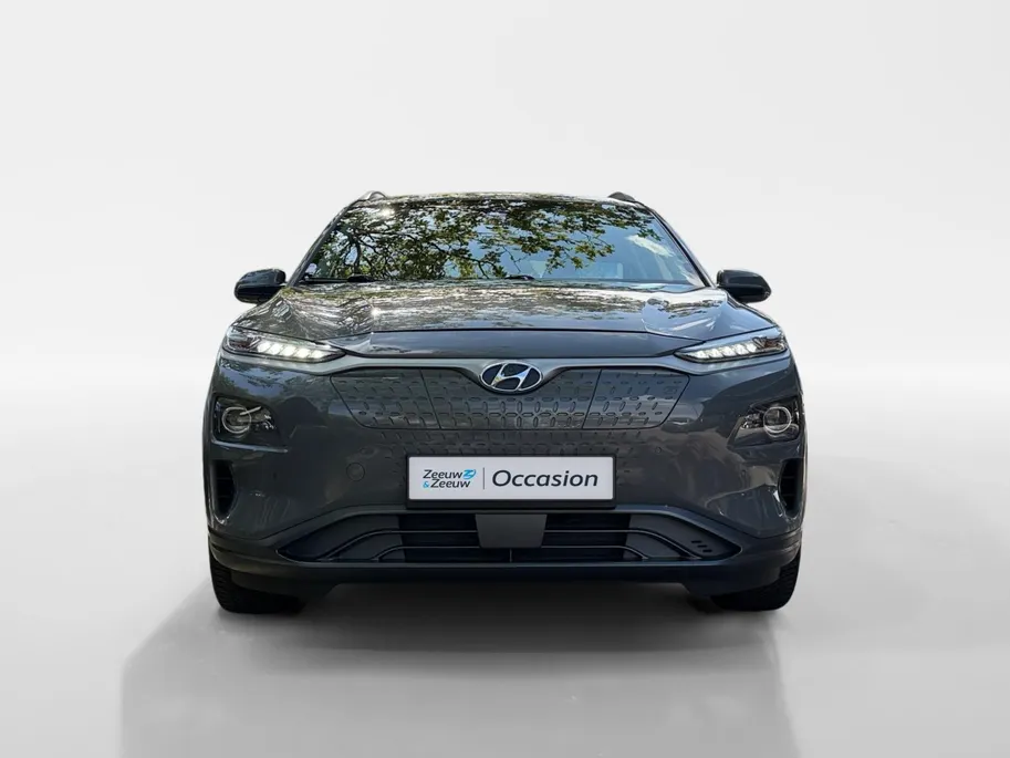 Hyundai Kona EV Premium 64 kWh HEAD UP DISPLAY | LEDEREN BEKLEDING | 455 KM ACTIERADIUS | ACC | DODEN HOEK DETECTIE | 12 MAANDEN BOVAG GARANTIE