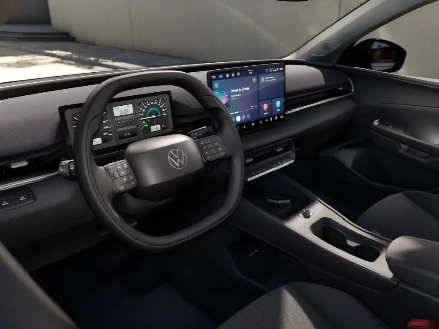 Volkswagen ID. Polo Life First Edition 52 kWh accu, 211 PK · Achteruitrijcamera · Draadloze telefoonlader · Stuurwiel verwarmd · Stuurwiel multifunctioneel ·