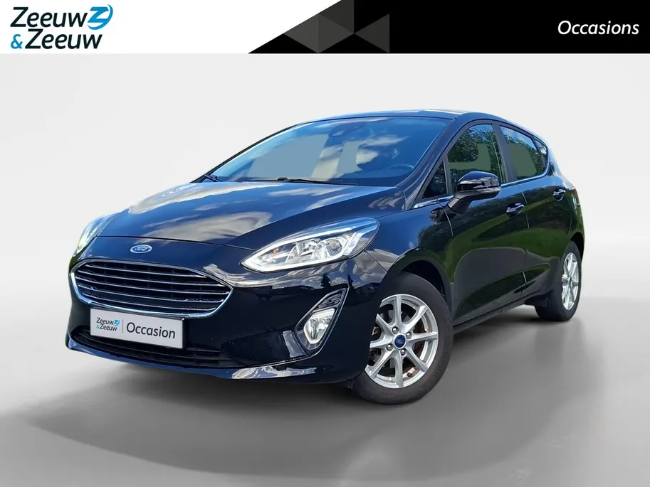 Ford Fiesta 1.0 EcoBoost Hybrid Titanium | Winterpack | Climate Control | Parkeersensoren | 15' Lichtmetaal | DAB+ | Cruisecontrol |